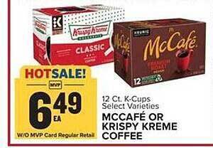 Food Lion Mccafé Or Krispy Kreme Coffee offer