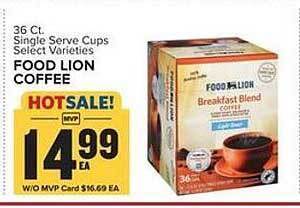 Food Lion Food Lion Coffee offer