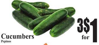 Baja Ranch Cucumbers offer