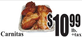 Baja Ranch Carnitas offer