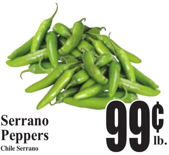 Baja Ranch Serrano Peppers offer