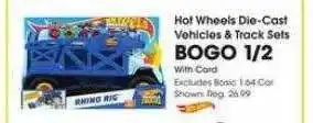 Fred Meyer Hot Wheels Die-cast Vehicles & Track Sets Bogo 1-2 offer
