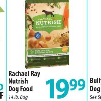ACME Rachael Ray Nutrish Dog Food offer