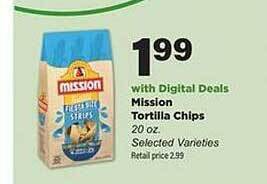 Stater Bros Mission Tortilla Chips offer