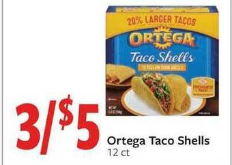 Fareway Ortega Taco Shells offer