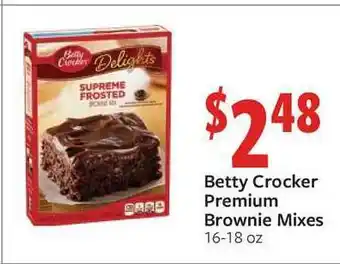 Fareway Betty Crocker Premium Brownie Mixes offer