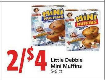 Fareway Little Debbie Mini Muffins offer