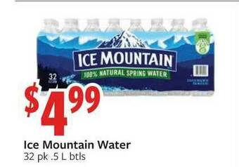 Fareway Ice Mountain Water offer