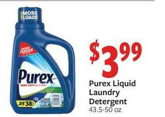 Fareway Purex Liquid Laundry Detergent offer