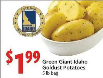 Fareway Green Giant Idaho Goldust Potatoes offer