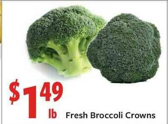 Fareway Fresh Broccoli Crowns offer
