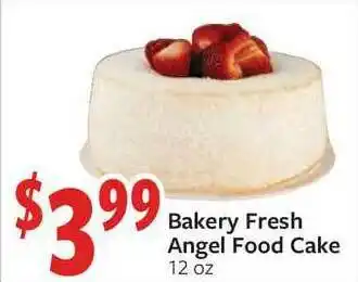 Fareway Bakery Fresh Angel Food Cake offer