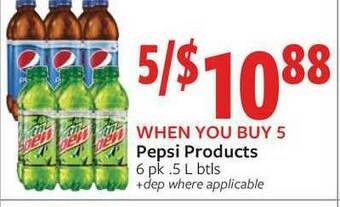 Fareway Pepsi Products offer