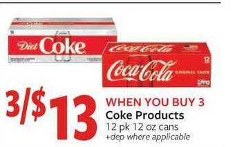 Fareway Coke Products offer