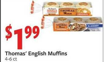 Fareway Thomas' English Muffins offer