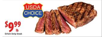 Fareway Sirloin Strip Steak offer