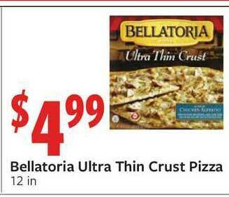 Fareway Bellatoria Ultra Thin Crust Pizza offer