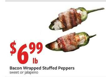 Fareway Bacon Wrapped Stuffed Peppers offer