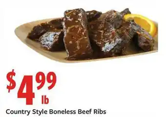 Fareway Country Style Boneless Beef Ribs offer