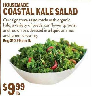 New Seasons Market Housemade Coastal Kale Salad offer