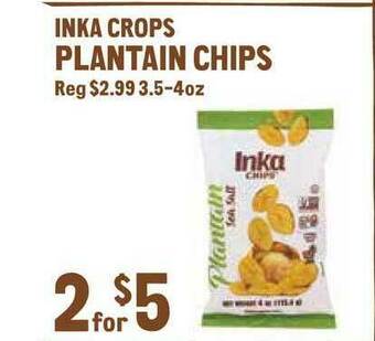 New Seasons Market Inka Crops Plantain Chips offer