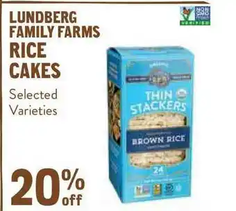 New Seasons Market Laundberg Family Farms Rice Cakes offer