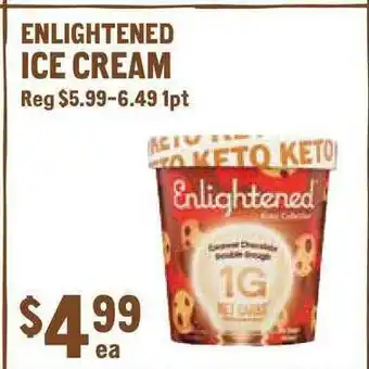 New Seasons Market Enlightened Ice Cream offer