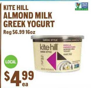 New Seasons Market Kite Hill Almond Milk Greek Yogurt offer