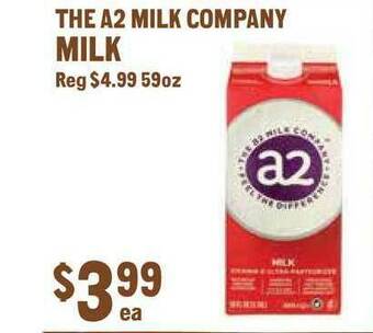 New Seasons Market The A2 Milk Company Milk offer