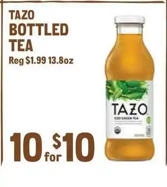 New Seasons Market Tazo Bottled Tea offer