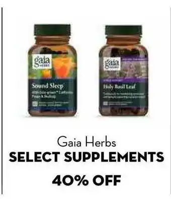 Bristol Farms Select Supplements offer