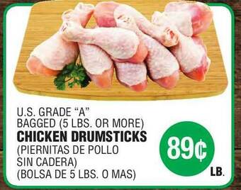 Carnicerias Jimenez Chicken Drumsticks offer