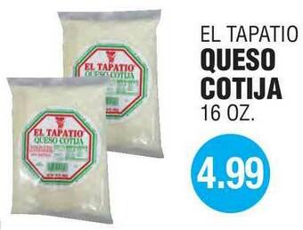Carnicerias Jimenez El Tapatio Queso Cotija offer