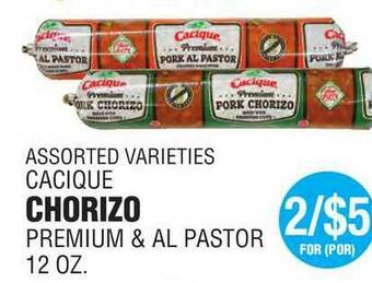 Carnicerias Jimenez Cacique Chorizo offer