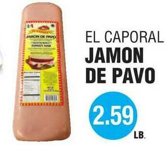 Carnicerias Jimenez El Caporal Jamon De Pavo offer