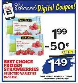 Best Choice Frozen Strawberries
