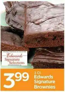 Edwards Food Giant Edwards Signature Brownies offer