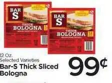 Edwards Food Giant Bar-s Thick Sliced Bologna offer