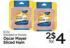 Oscar Mayer Sliced Ham