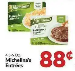 Homeland Market Michelina's Entrées offer