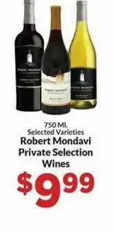 Robert Mondavi Private Selection Wines
