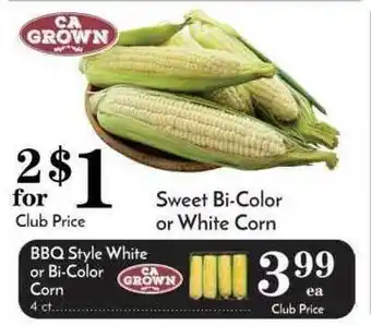 Pavilions Sweet Bi-color Or Whitecorn offer