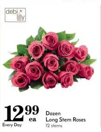 Pavilions Dozen Long Stem Roses offer