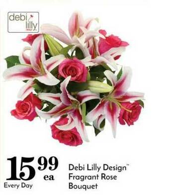 Pavilions Debi Lilly Design Fragrant Rose Bouquet offer