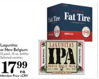 Pavilions Lagunitas Or New Belgium offer