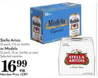Pavilions Stella Artois Or Modelo offer