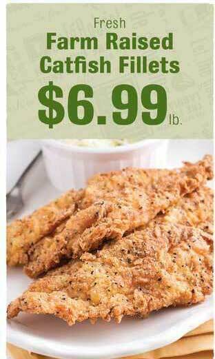 Robert Fresh Market Farm Raised Catfish Fillets offer