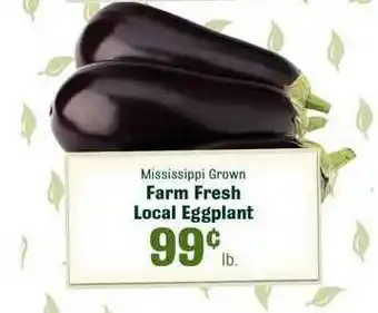Robert Fresh Market Farm Fresh Local Eggplant offer