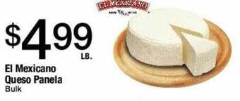 Jons International El Mexicano Queso Panela offer