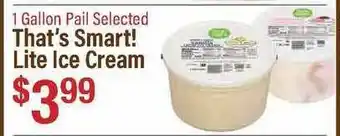 The Markets That's Smart! Lite Ice Cream offer